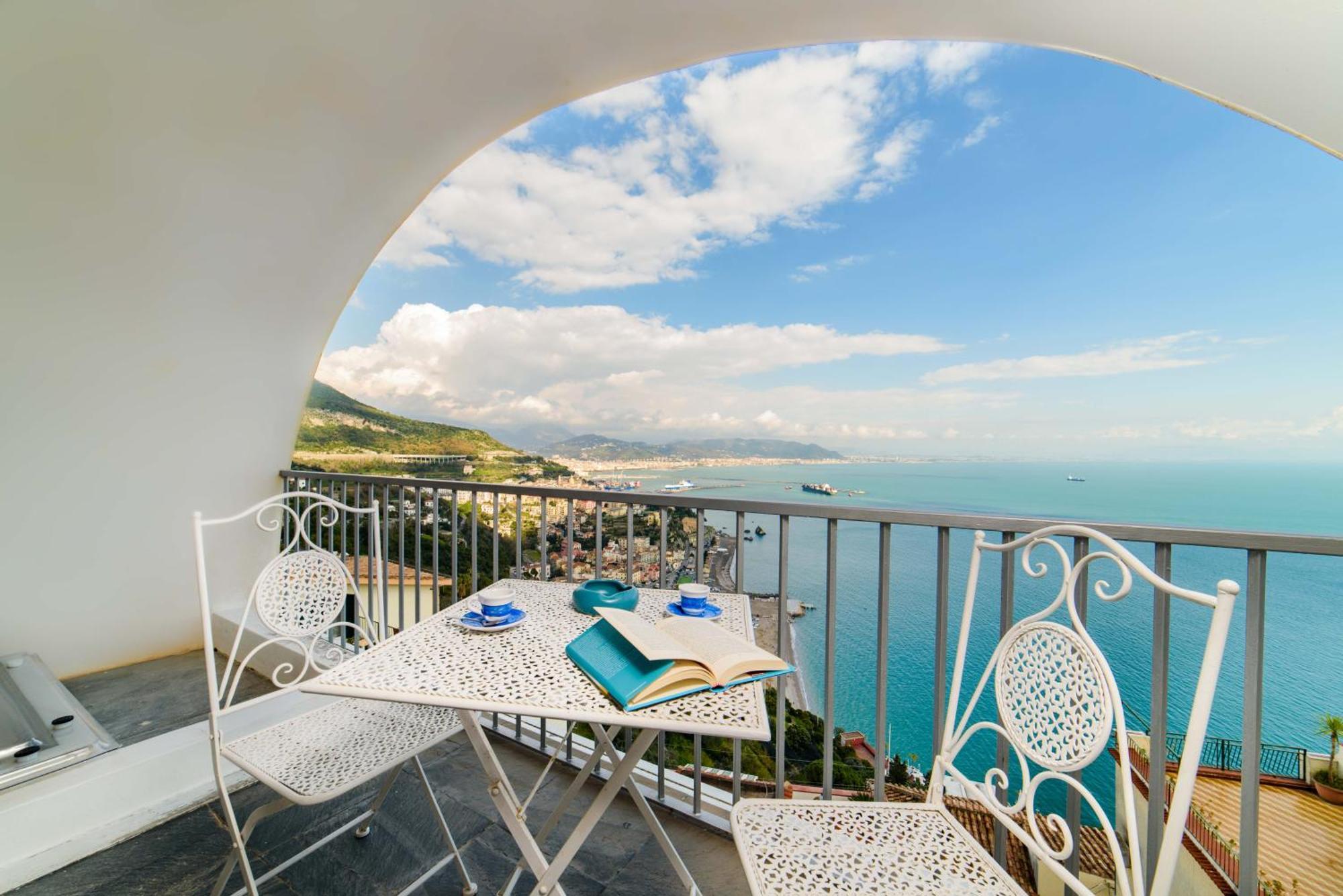 Panoramic Amalfitan Coast Hideaway Villa Vietri Екстериор снимка