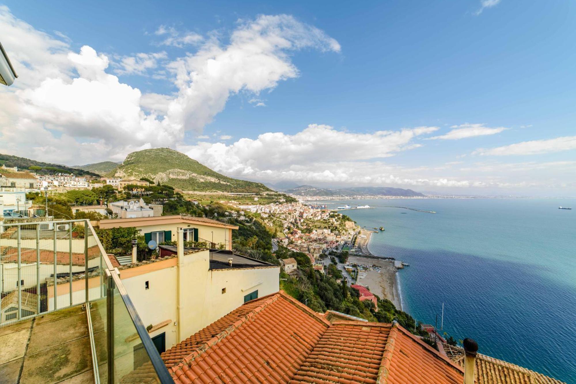 Panoramic Amalfitan Coast Hideaway Villa Vietri Екстериор снимка